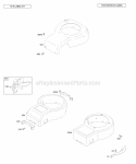 Blower Housing Diagram and Parts List for 313707-0162-E5  Briggs and Stratton Engine